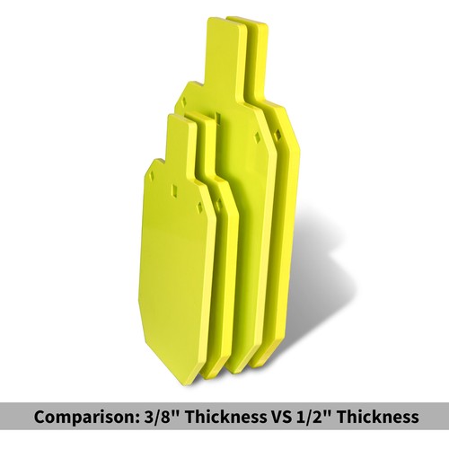 Target System - AR500 Steel Shooting Target 3/8" Thick with 2x4 Target Stand Kit