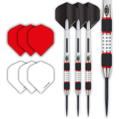 Black Widow Steel Tip Darts 23g Fixed Tungsten LS-BWF223-23 Kn w// FREE Shipping