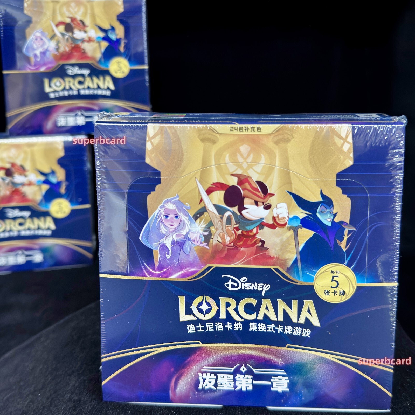 Disney Lorcana TCG S-Chinese Card First Chapter Lite Booster Disney Lorcana TCG S-Chinese Card First Chapter Lite Booster