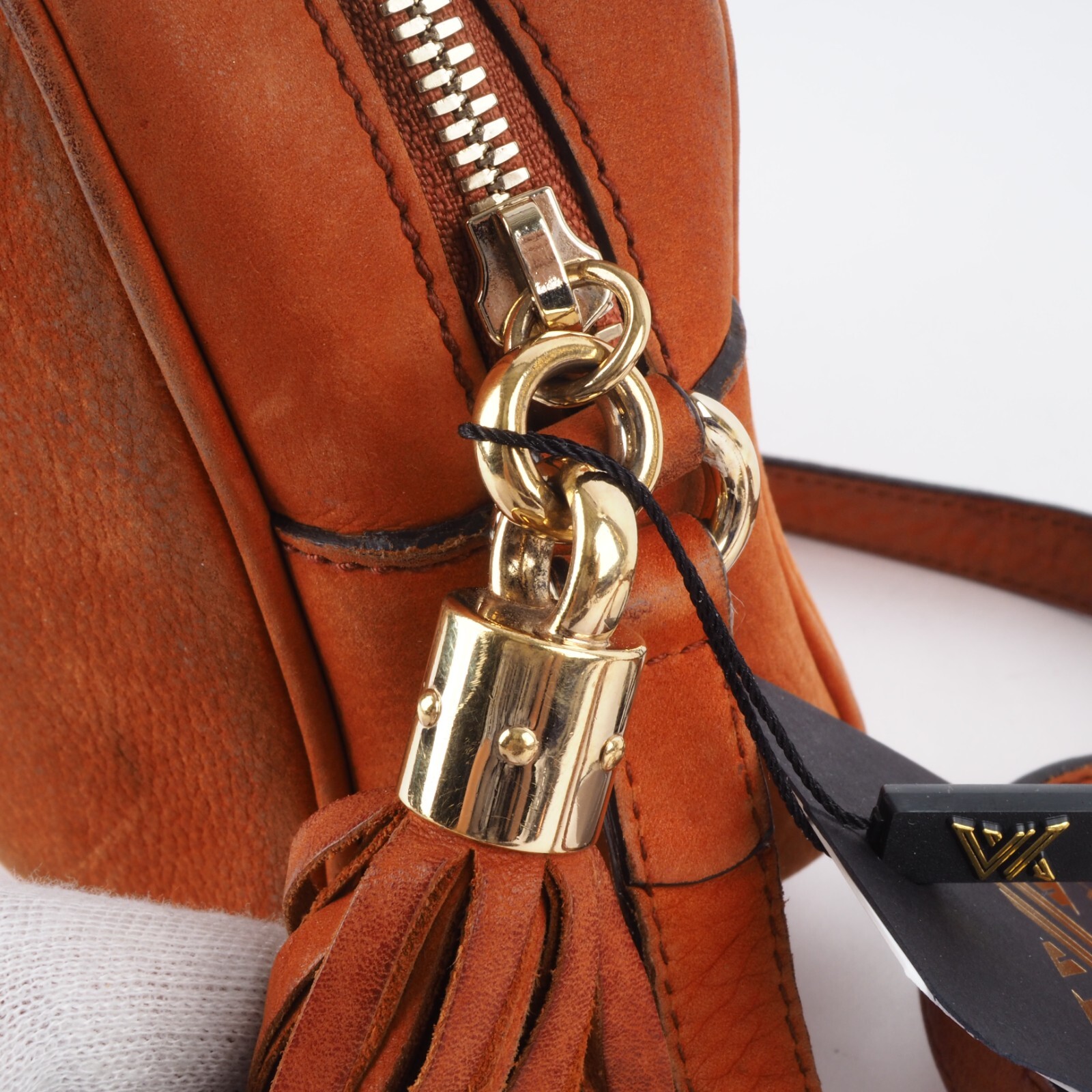 GUCCI 308364 498879 Soho Whiskey Natural Leather Designer GUCCI 308364 498879 Soho Whiskey Natural Leather Designer