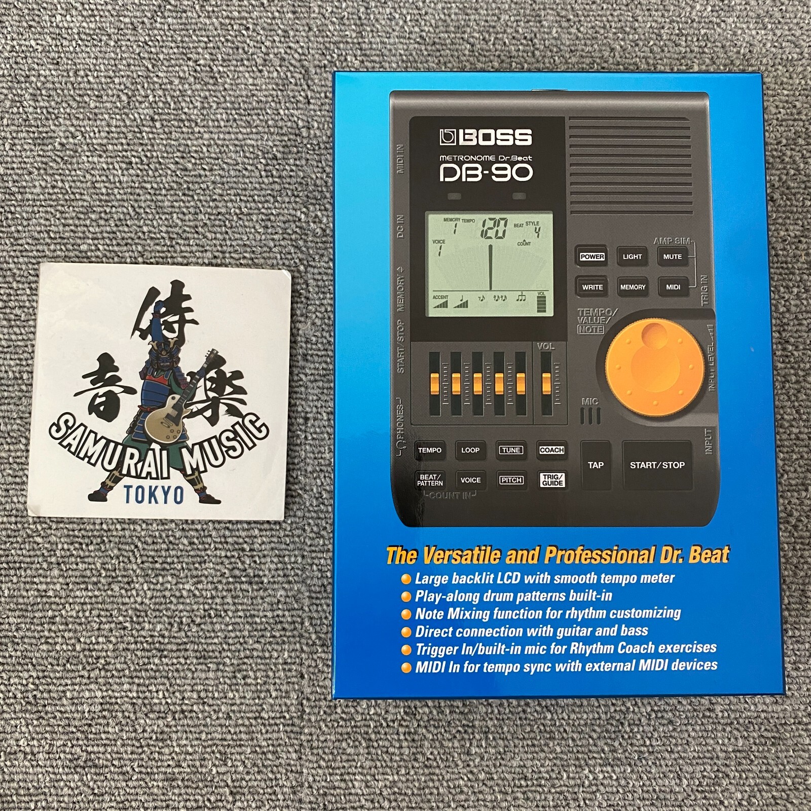 新品同様！BOSS DB-90 BOSS ( ボス )  Dr. Beat Amazon.com: Boss DB-90 Dr. Beat Metronome with Tap Tempo