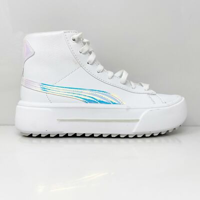 

Кроссовки Puma Boys Kaia Mid Irisistable 387109-01 Белая Повседневная Обувь Размер 5C, Белый, Kaia Mid Irisistable