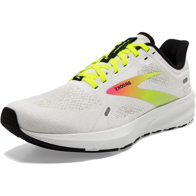 

Кроссовки Brooks Womens Launch 9, белый/розовый/Nightlife, 8,5 B Medium US, White/pink/nightlife