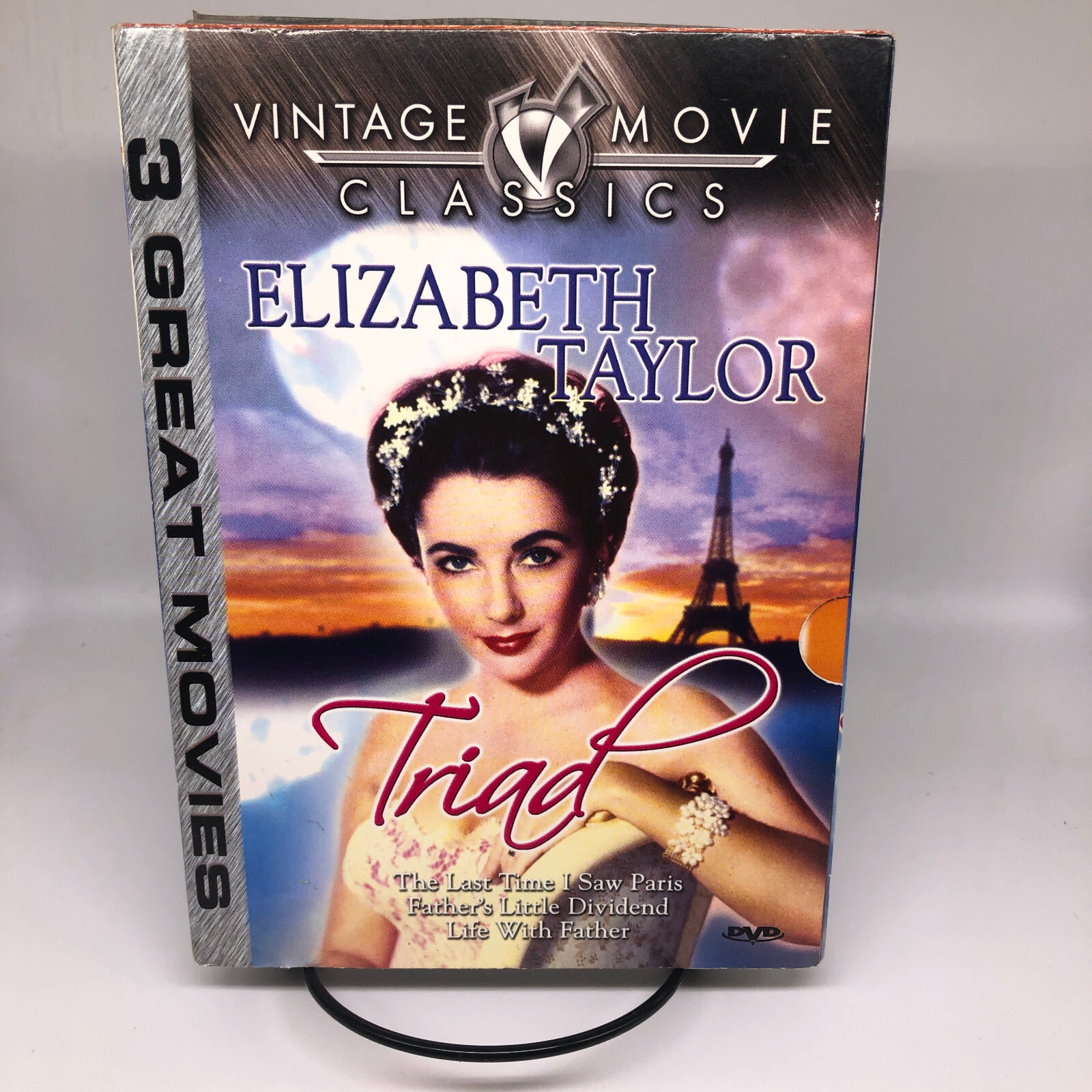 Elizabeth Taylor Triad (DVD, 2004, 3 features) 826150204323