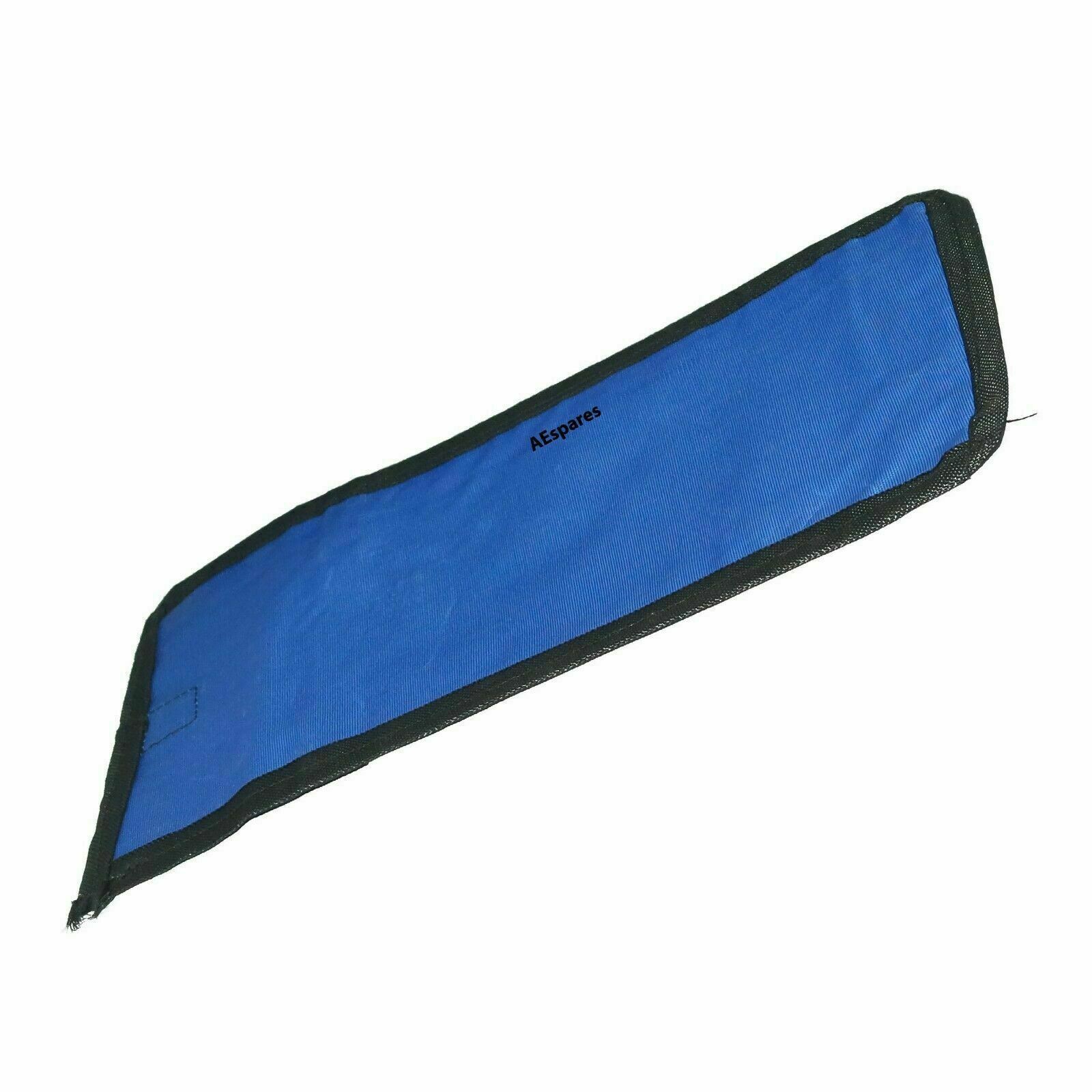 Fits Vespa Heavy Duty Toot Kit Bag Woven Pouch Vespa Logo With Flap Blue 