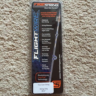 FirstString Flightwire Premium Bow Strings Two Cam String Only 60.5''