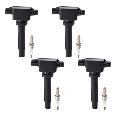 Ignition Coil on Plug Set w/ Spark Plugs for Mazda CX-5 2.0L 2013-16 PE0118100A