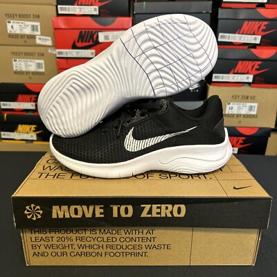 NIKE FLEX EXPERIENCE RN 11 NN RUNNING SHOES DD9283 001 WOMEN'S SZ 6 BLACK WHITE