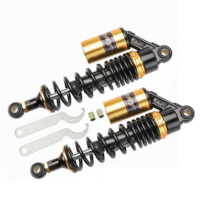 12.5'' 320mm Motorcycle Rear Shock Absorbers Air Suspension For Honda CB CM VTX