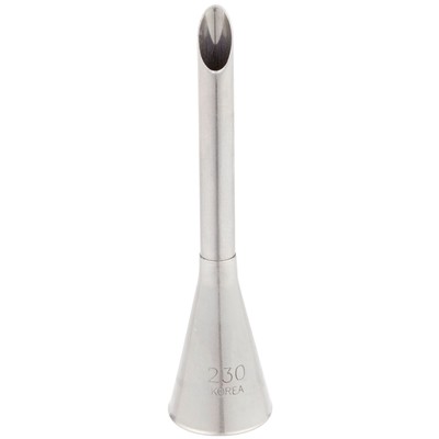 Ateco 230 2 7/8'' Bismark Metal Piping Tip - Great for filling donuts cupcakes...