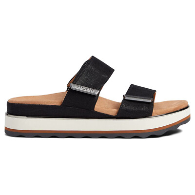 Pre-owned Vionic Womens Sandals Brandie Casual Hook-and-loop Open-back Leather