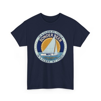 Sonder Beer Suffolk Brewing Boston MA Nautical Pre-Pro Retro Breweriana T-Shirt