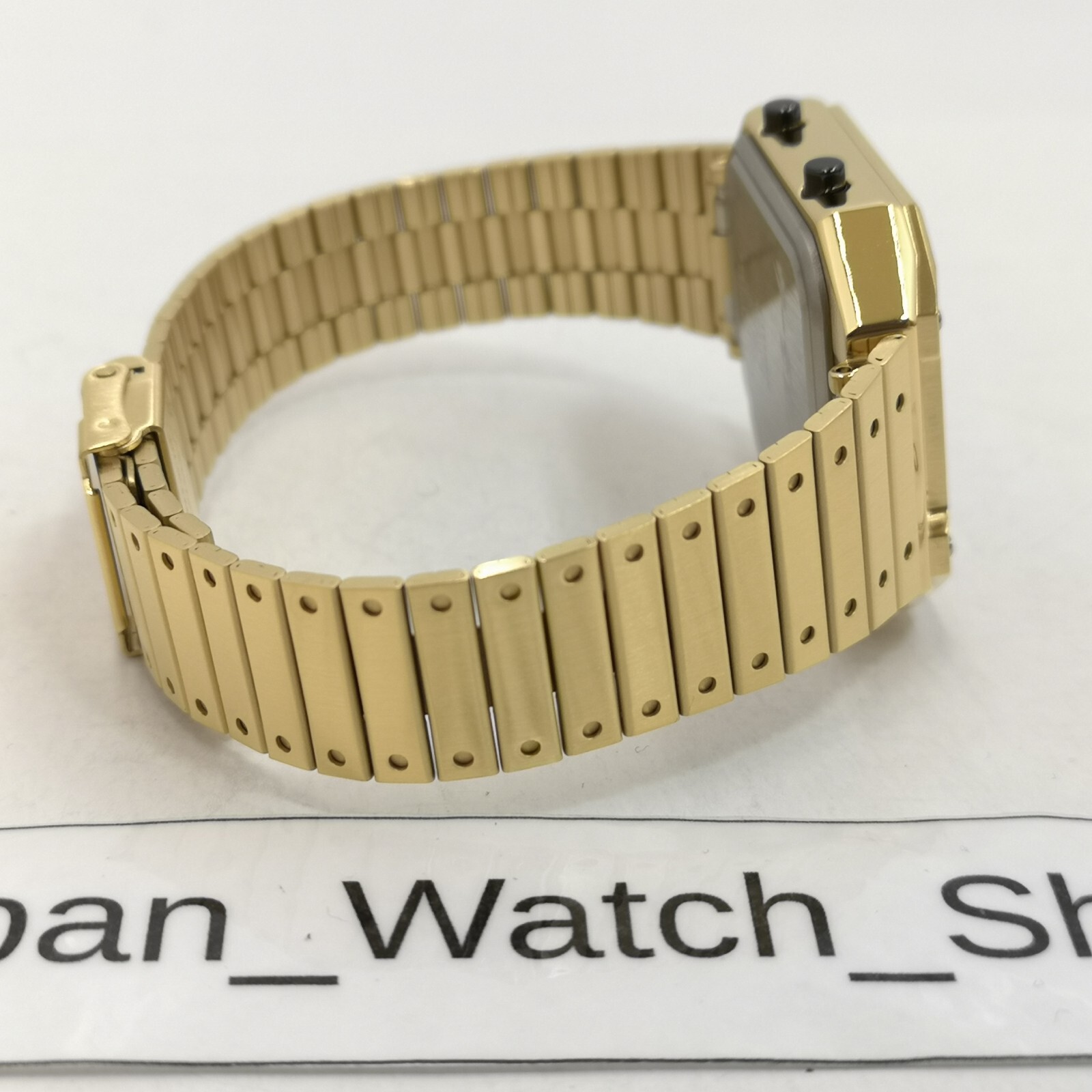 Pre-owned Citizen Record Label Jg2122-60w Gold Chronograph Men's Watch In Box