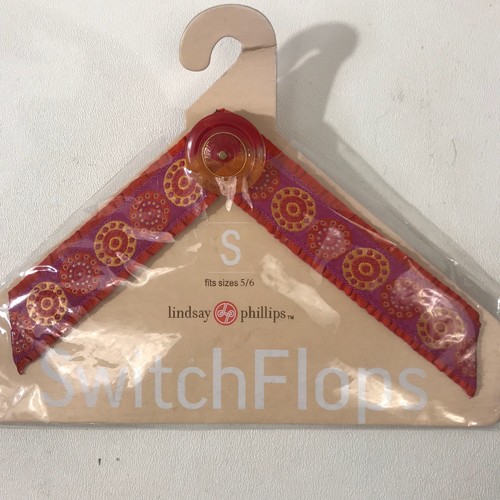 Lindsay Phillips Switchflops Straps Lot of 3 Small Size 5 6 New