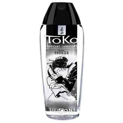Shunga Toko Velvety Long Lasting Silicone Based Personal Sex Lubricant 5.5 oz