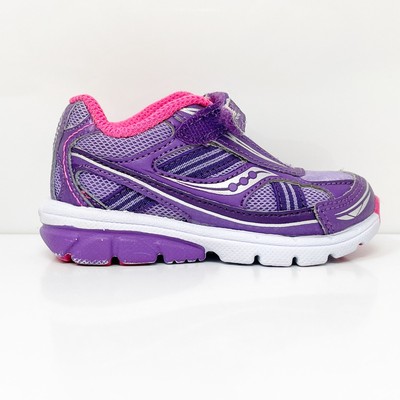 

Saucony Girls Ride ST54399 Фиолетовые кроссовки для бега, размер 5M, Фиолетовый, Ride