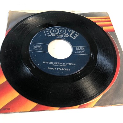 JM45 45RPM Buddy Starcher History repeats itself / snipers Hill Boone 1038 