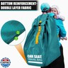 Car Seat Travel Bag for Airplane, Large Car Seat Bags for Air Travel with Padded Straps, Gate Check Storage Bag/Backpack for Car Seat Airport, Carseat Cover Travel - Baby Travel Essentials for Flying