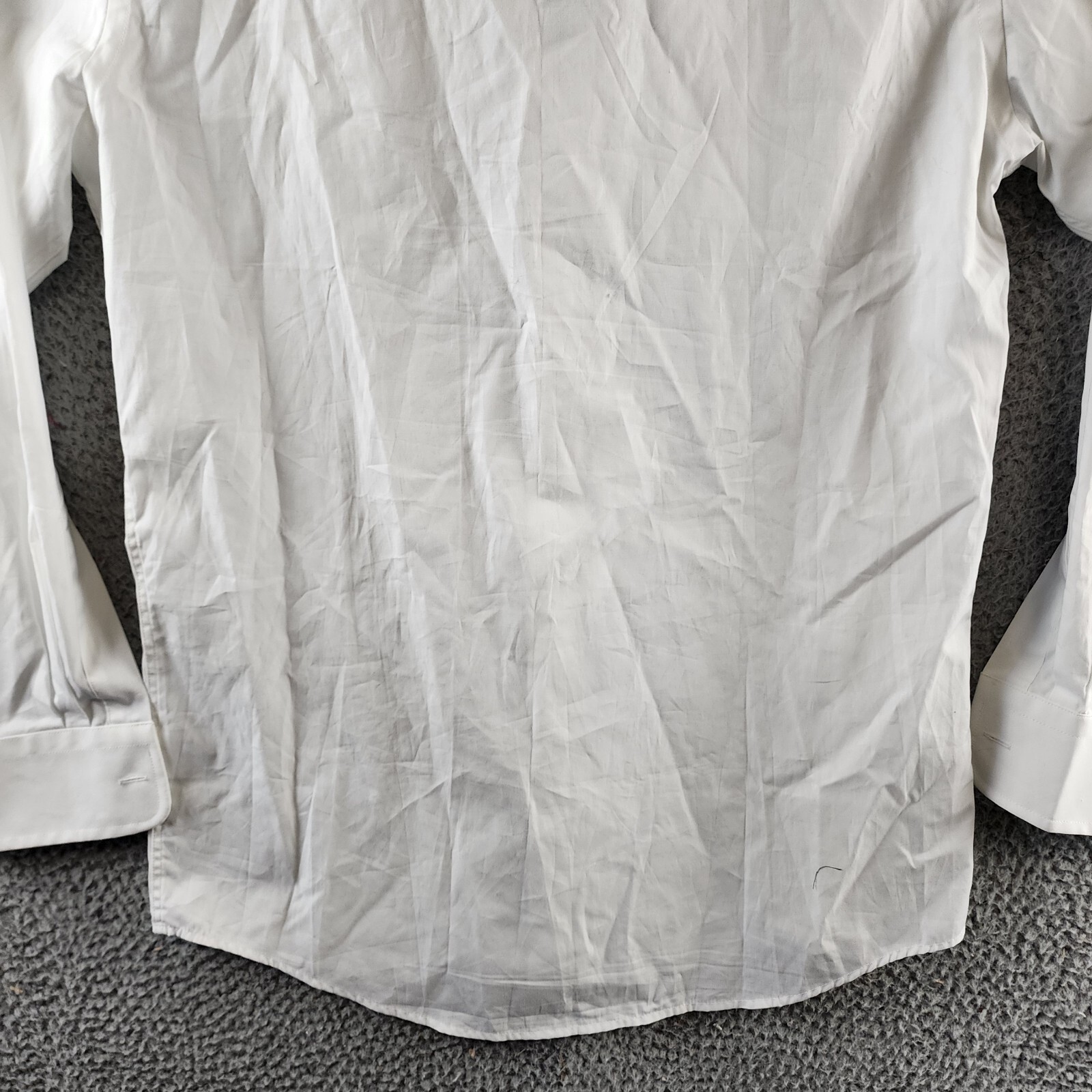 The Men's Store at Bloomingdale's Regular Fit Dress Shirt Men's 15 32/33 White - Picture 12 of 13