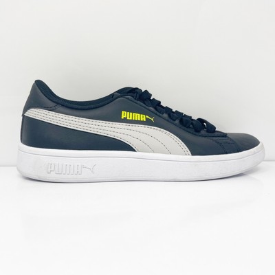 

Puma Boys Smash V2 L Jr 365170-31 Черная повседневная обувь Кроссовки Размер 4 C, Черный, Smash V2 L Jr