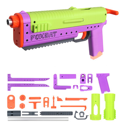 Foxbat Foam Darts Blaster Toy by Sillybutt | 3D Parts and Hardware Kit