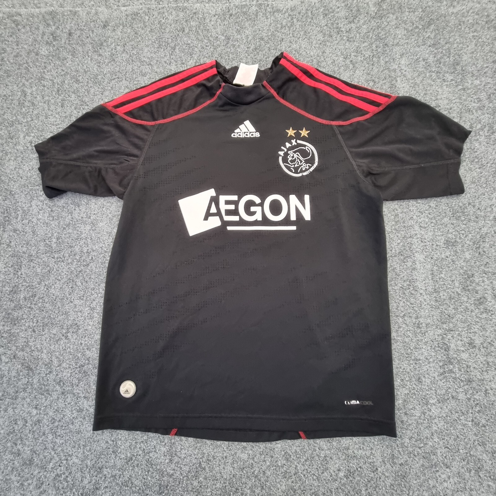 ウェア 09-10 Ajax Amsterdam away black L ウェア 09-10 Ajax Amsterdam away black L 09-10 Ajax