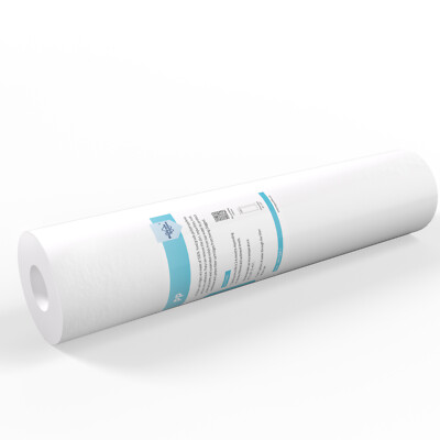 5 Micron 20"x4.5" Big Blue Sediment Water Filter Replacement Whole House 1-24PK