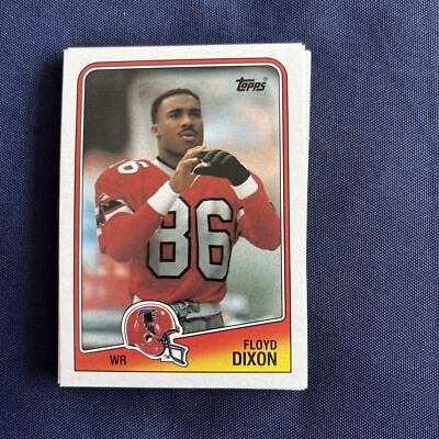 1988 Topps #386 Floyd Dixon Atlanta Falcons Football