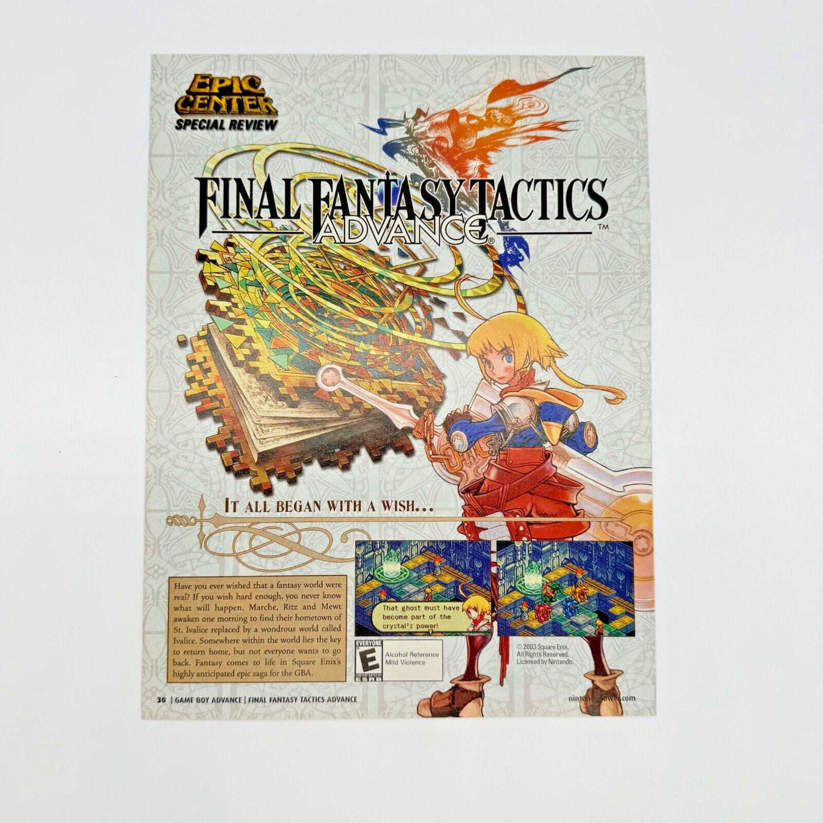 大幅値下げ！FINAL FANTASY TACTICS ADVANCE ポスター Final Fantasy Tactics Advance (Video Game 2003) - IMDb
