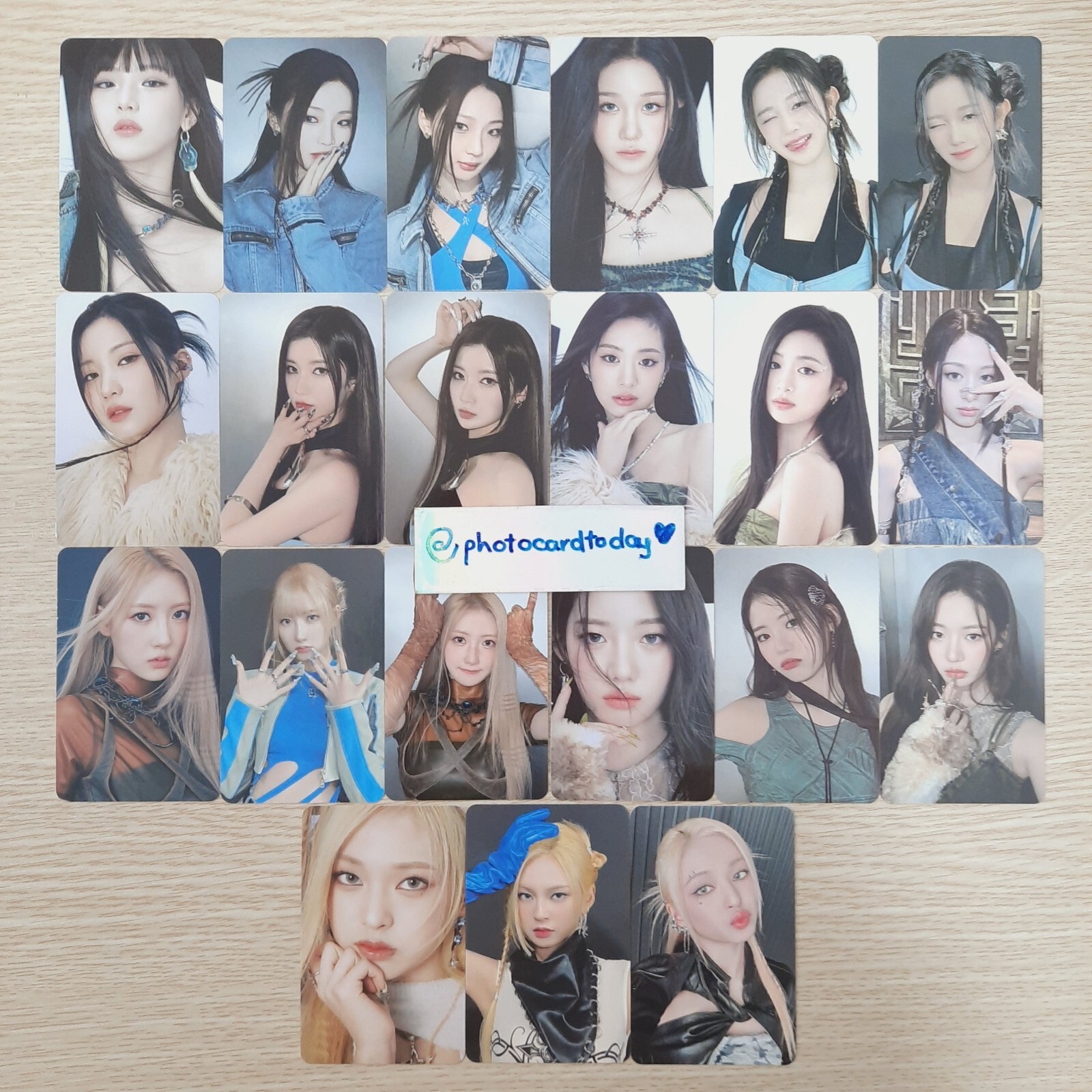 BABYMONSTER qq music tme 中華 特典 トレカ アサ babymonster QQ Music 中華 特典A TME 7枚セット