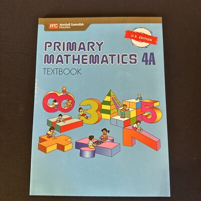 Singapore Math,  4A Textbook U.S. Edition