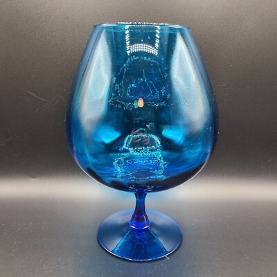 Empoli Turquoise Blue Brandy Snifter Vas