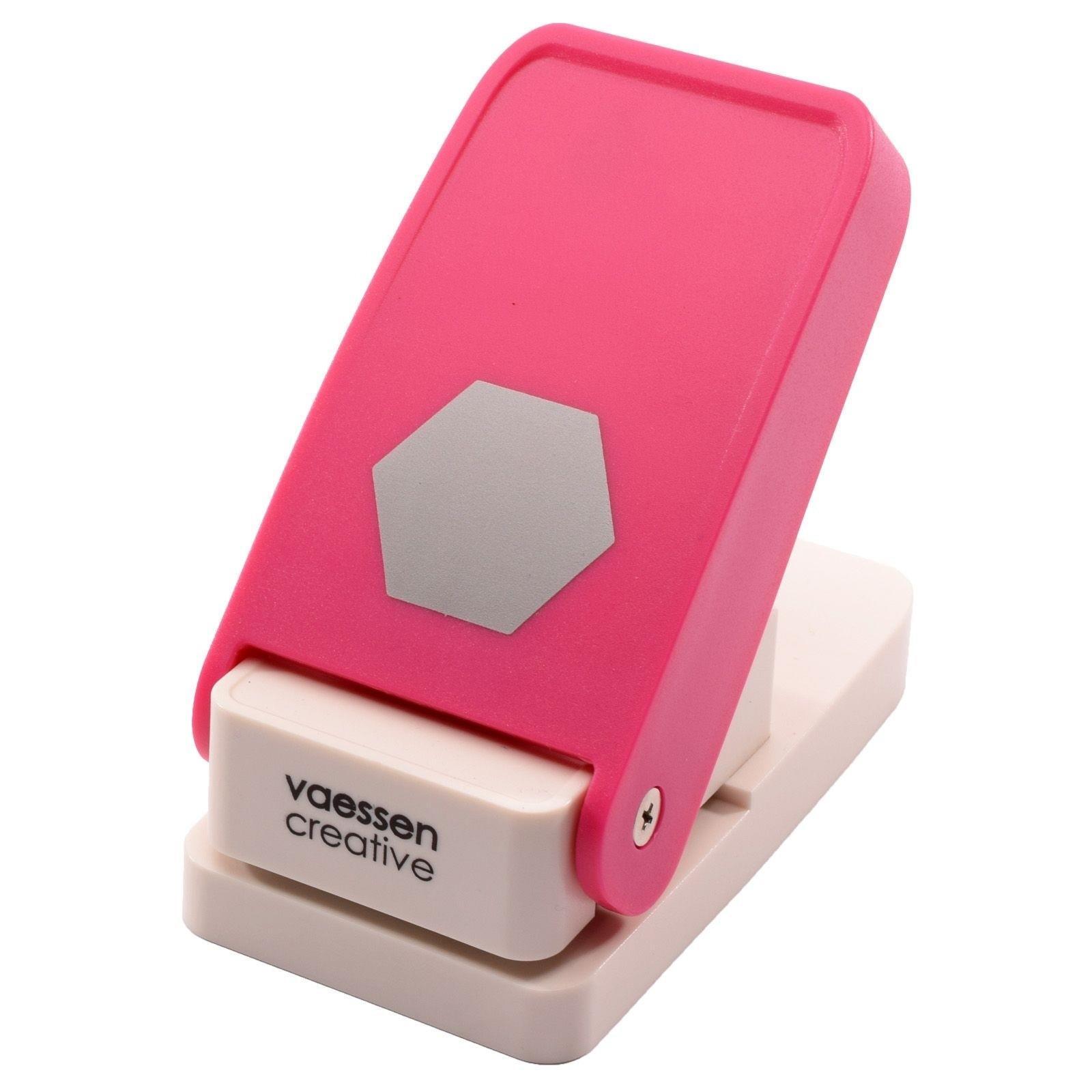Vaessen Creative • Heavy Duty Stanzer Maxi -  Hexagon ca. 3,75 cm
