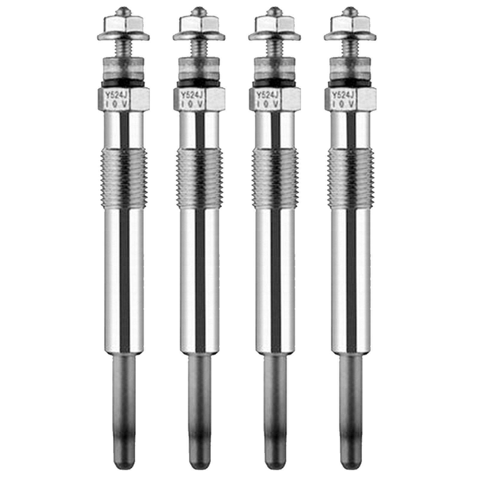PREMIUM NGK GLOW PLUG SET X4 FORD MONDEO CONNECT FOCUS FIESTA CMAX Y