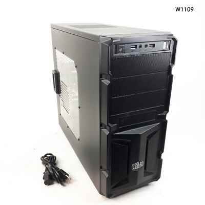 Custom Cooler Master Asus LGA1155 i7-3770 24GB RAM Boots to Bios No HDD/OS W1109