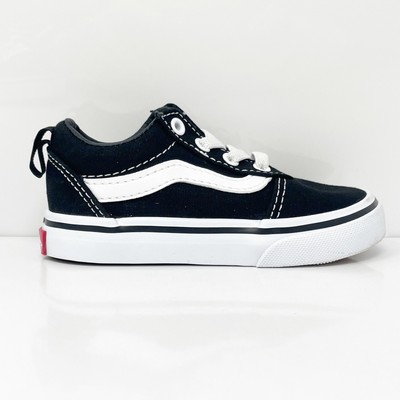 Vans Boys Off The Wall 721356 Черная повседневная обувь Кроссовки Размер 6