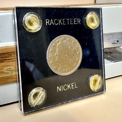 1883 Racketeer Gold Plated Liberty Head V Nickel No Cents | eBay