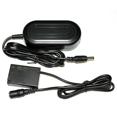 AC Power Supply Adapter For Canon ACK-E18 AC-E6 DR-E18 dummy battery Brand New