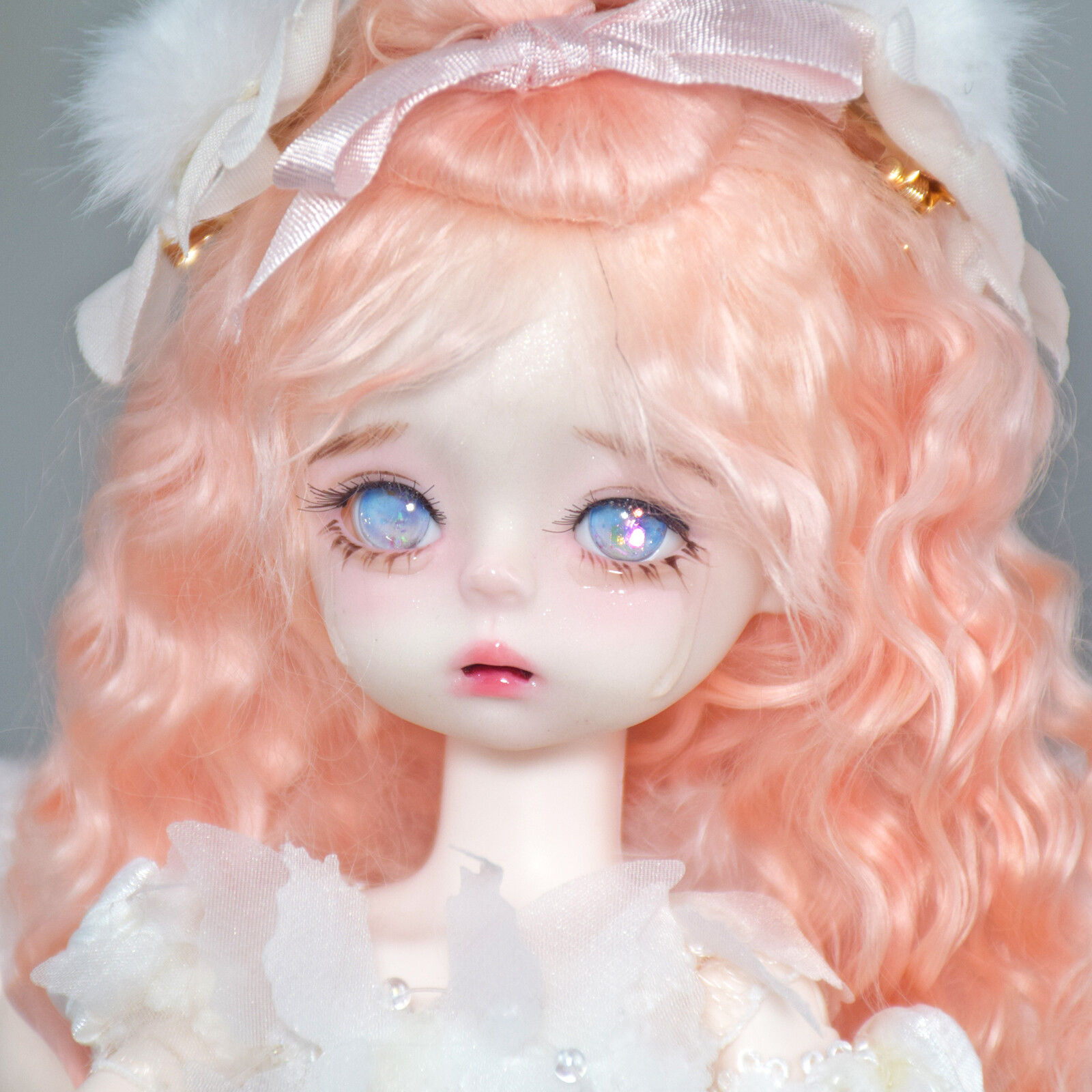 小物 depen doll     lace perl harness white lace perl harness white