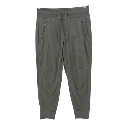 ATHLETA Trekkie North Jogger Pants Mountain Olive Stretch PETITE Size 4P