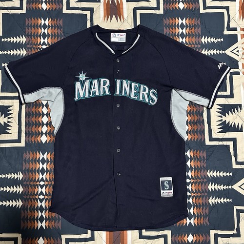 Majestic Seattle Mariners Baseball Jersey Cool Base MLB Sz