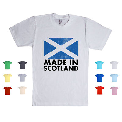 Made In Scotland Scottish European Country UK Nationality Gift Unisex T Shirt
