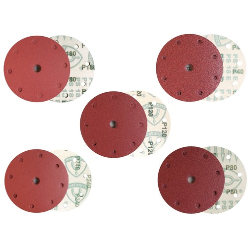 Ruota a ruota macinata Klingspor da 25 set Makita Bo 6030 6040 Korn 40-240