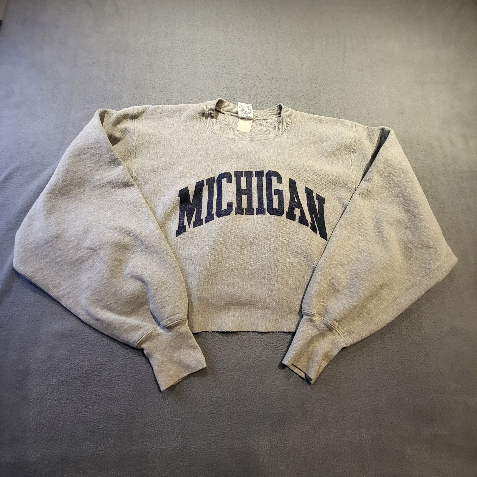 Champion Reverse Weave Sweatshirt Womens Size XL Cropped
