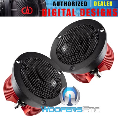 DD AUDIO VO-B2a 1.5'' 150W 4-OHM BULLET HIGH ENERGY NEODYMIUM MOTOR TWEETERS NEW