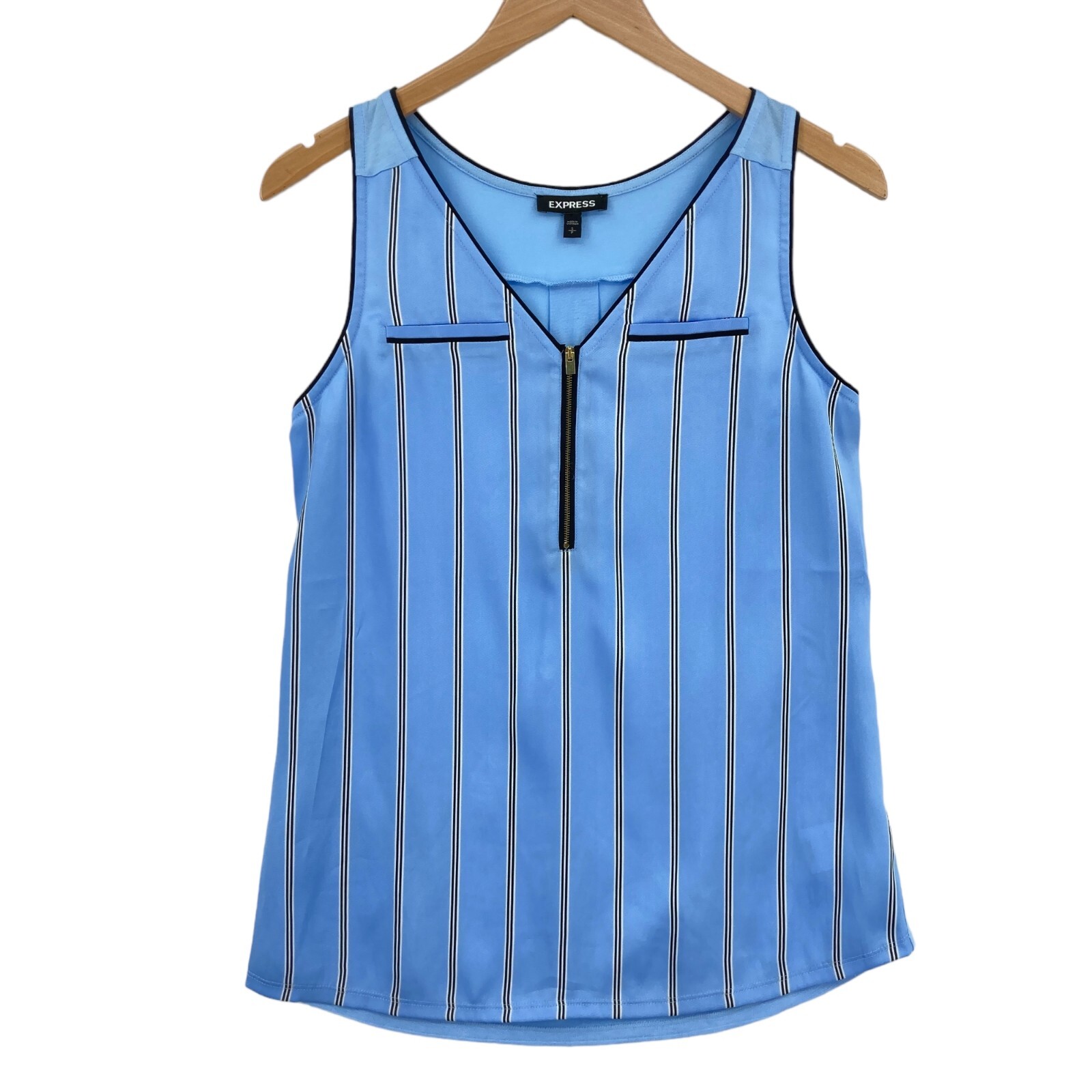トップス BLUEMARBLE Moto print vneck sleeveles BLUEMARBLE(ブルーマーブル) 「Moto print vneck sleeveles
