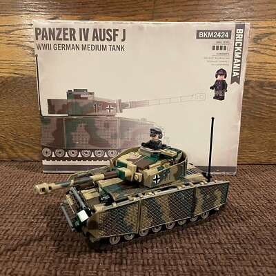 Brickmania Panzer IV AUSF J Limited Edition WWII German Brickmania Panzer IV AUSF J Limited Edition WWII German
