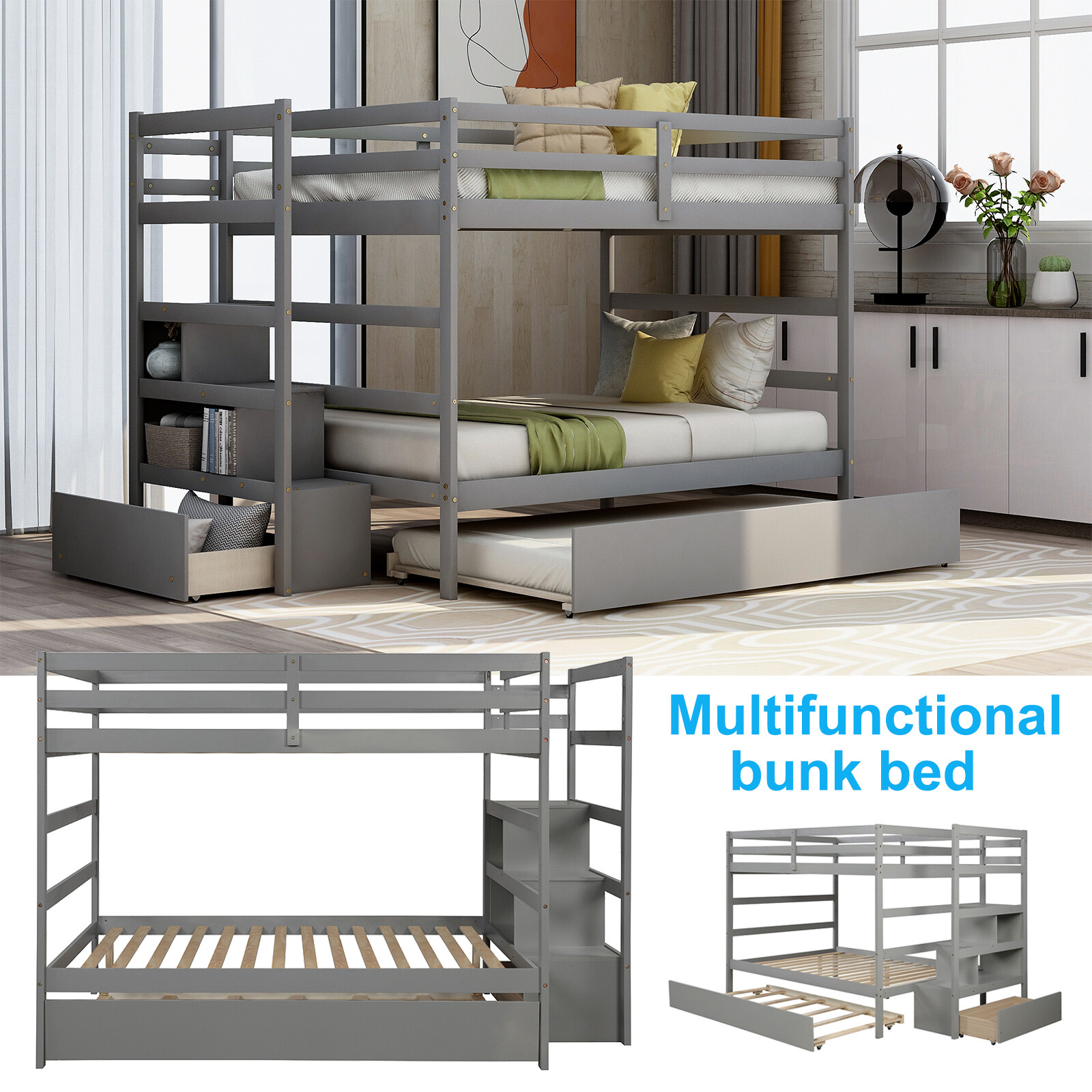 For Kids Bedroom Grey