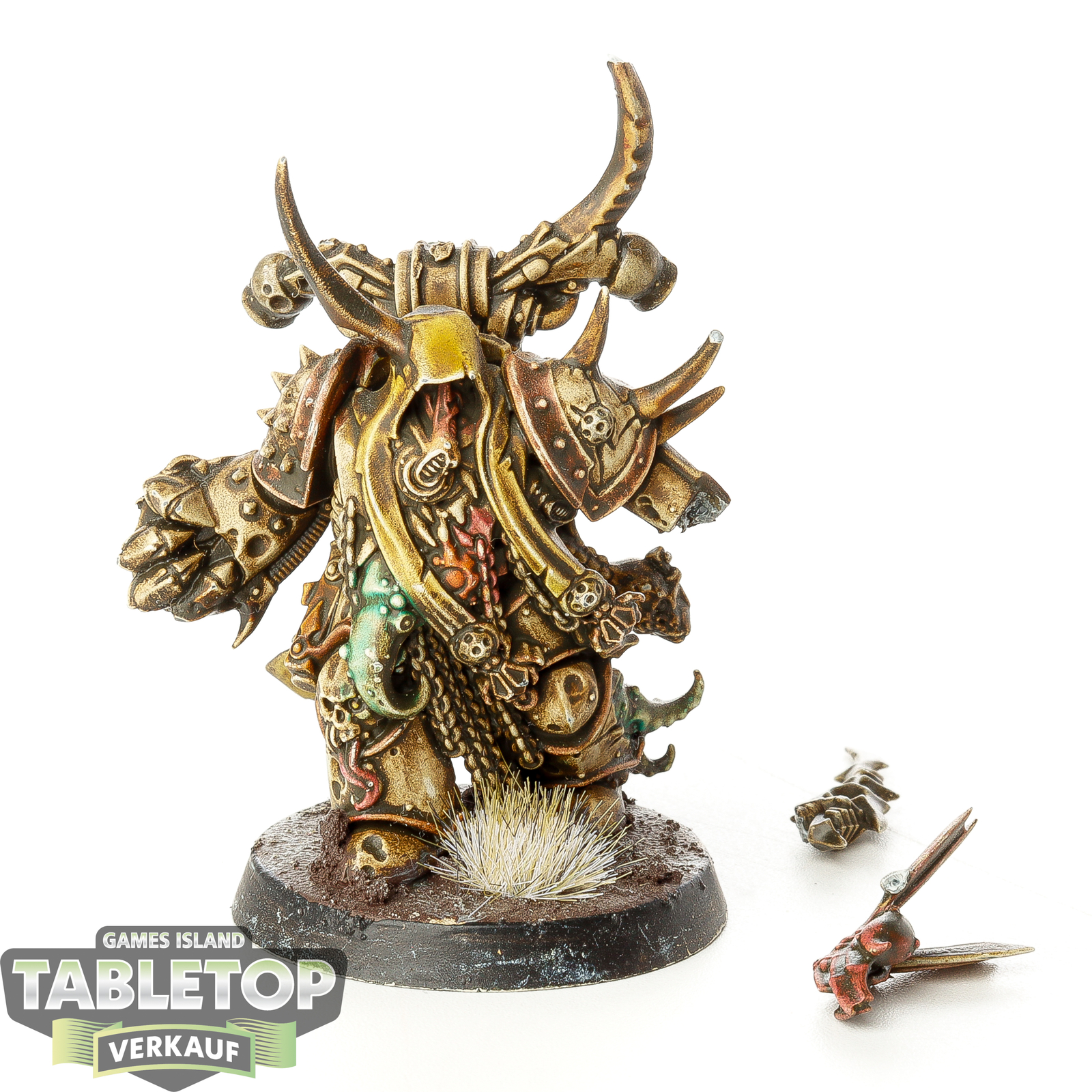 Death Guard - Plague Marine Champion - bemalt