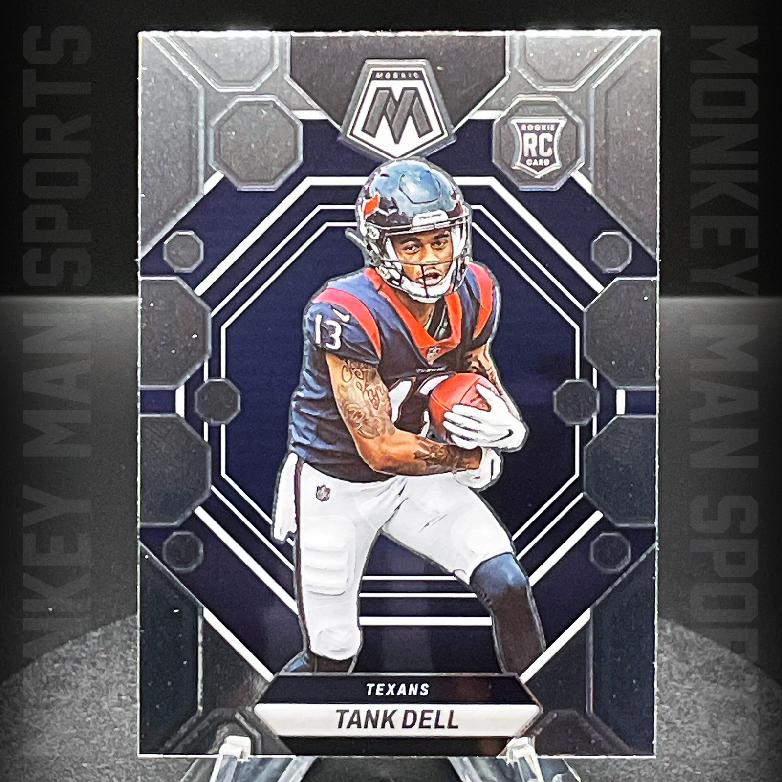 2023 Mosaic Football - Tank Dell Rookie RC - #352 TEXANS MINT
